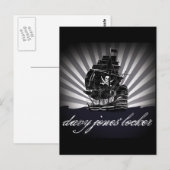 Carte Postale davy jones casier (Devant / Derrière)