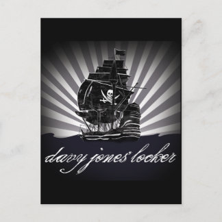Carte Postale davy jones casier