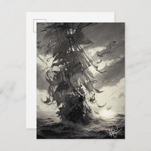 Carte Postale Davy Jones Locker (Devant / Derrière)