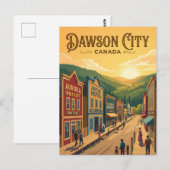 Carte Postale Dawson City Canada (Devant / Derrière)