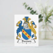 Carte Postale Dawson Family Crest (Debout devant)