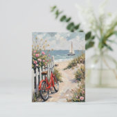 Carte Postale Day at the Beach (Debout devant)