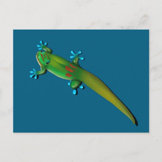 Carte Postale Day Gecko (Devant)