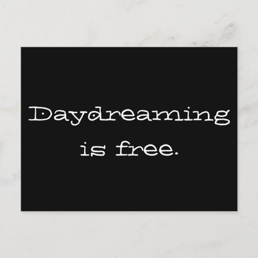 Carte Postale Daydream est gratuit (Devant)