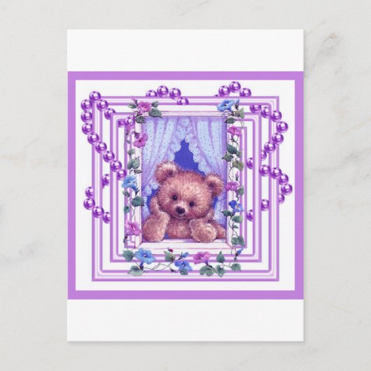Carte Postale Daydredy Teddy Bear (Devant)