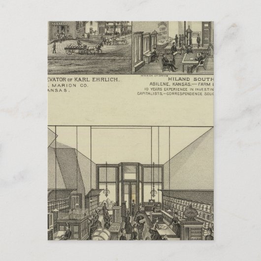 Carte Postale Daylight Store, Kansas (Devant)