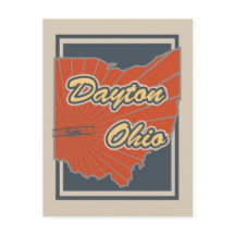 Carte postale Dayton, Ohio - Carte postale Voyage