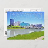 Carte Postale Dayton, Ohio, États-Unis (Devant / Derrière)
