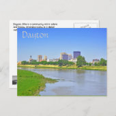 Carte Postale Dayton, Ohio, États-Unis (Devant / Derrière)