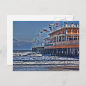 Carte Postale Daytona Beach FL Pier (Devant / Derrière)