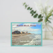Carte postale Daytona Beach Florida Holiday (Debout devant)
