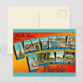 Carte Postale Daytona Beach Floride (Devant / Derrière)