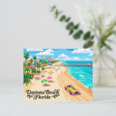 Carte Postale Daytona Beach Floride (Debout devant)