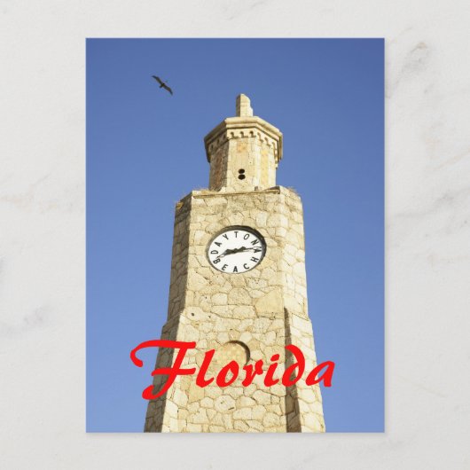 Carte Postale Daytona Beach, Floride (Devant)