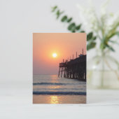 Carte postale Daytona Beach Sunglow Pier Sunrise (Debout devant)