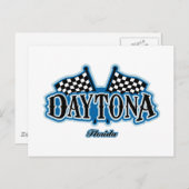 Carte Postale Daytona Drapeau (Devant / Derrière)