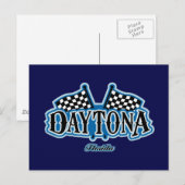 Carte Postale Daytona marqué (Devant / Derrière)
