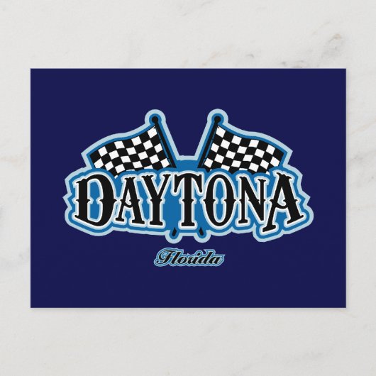 Carte Postale Daytona marqué (Devant)
