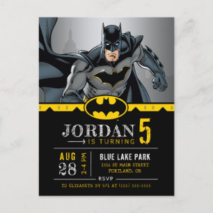 Carte Postale DC Comincs - Batman   Tableau Joyeux Anniversaire