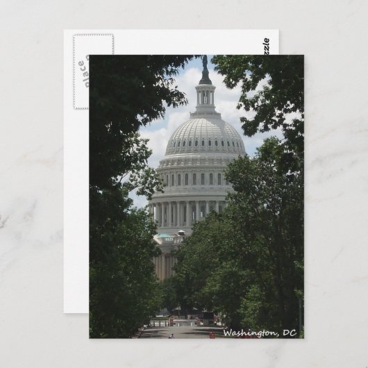 Carte Postale dc de washington (Devant / Derrière)