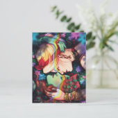 Carte Postale DC Pride Harley Quinn & Poison Ivy Comic Cover (Debout devant)