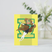 Carte Postale DC Super Hero Girls Green Lantern (Debout devant)