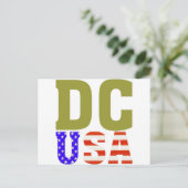 CARTE POSTALE DC USA ! (Debout devant)