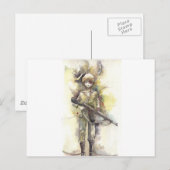 Carte Postale de (Devant / Derrière)