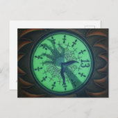 Carte postale de 13 heures hantée (Devant / Derrière)