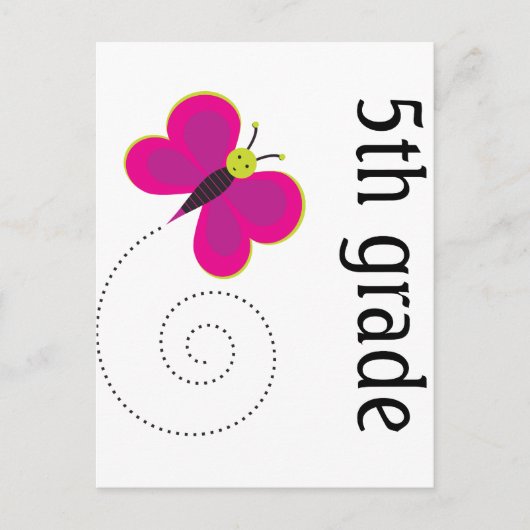 Carte postale de 5e année (Devant)