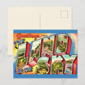 Carte postale de Asheville Land of the Sky (Devant / Derrière)