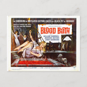 CARTE POSTALE DE BAIN SANGUIN