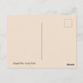 Carte postale de ballon à air chaud Cat (Dos)