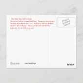 Carte postale de ballon à air chaud Wild Thing (Dos)