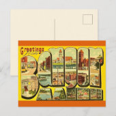 Carte postale de Bangor Maine (Devant / Derrière)