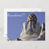 Carte postale de Barcelone.... (Devant / Derrière)