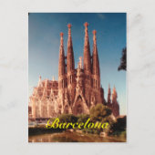 Carte postale de Barcelone (Devant)