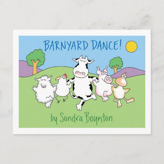Carte postale de BARNYARD DANCE! par Sandra Boynto (Devant)