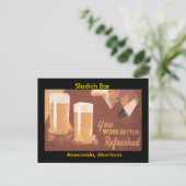 Carte postale de barre de Sladich (Debout devant)