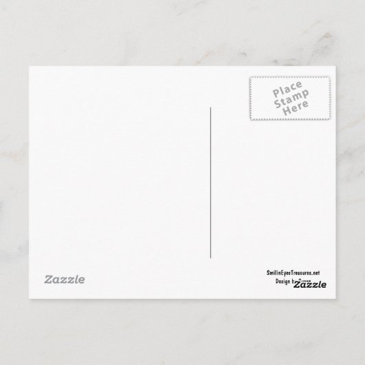 Carte postale de Baseball (Dos)