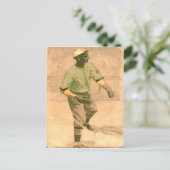 Carte Postale De Baseball vintage En Style Cool (Debout devant)
