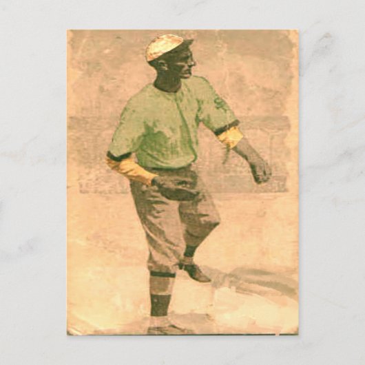 Carte Postale De Baseball vintage En Style Cool (Devant)