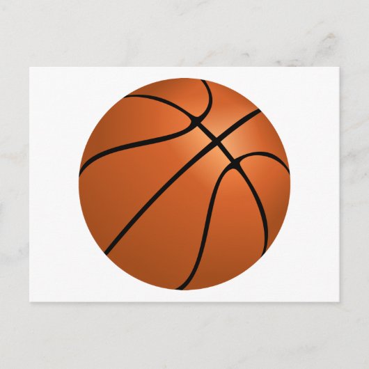 Carte postale de basket-ball (Devant)