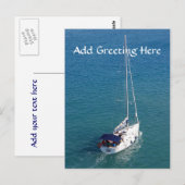 Carte postale de bateau (Devant / Derrière)