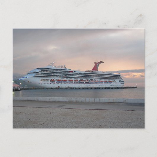 Carte postale de bateau de croisière (Devant)