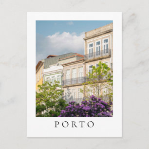 Carte postale de bâtiment printanier vibrant à Por