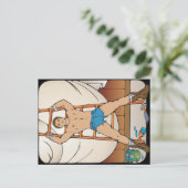 Carte postale de beau captif (Debout devant)