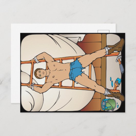 Carte postale de beau captif (Devant / Derrière)