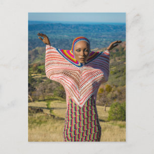 Carte postale de beauté Alien