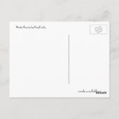 Carte postale de beauté d'hiver (Dos)